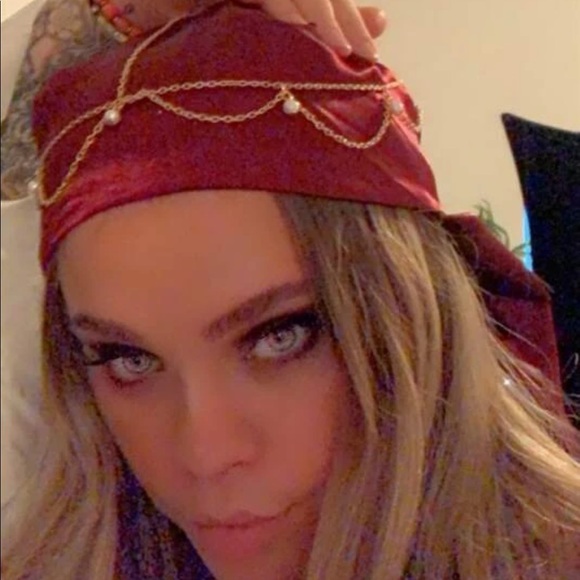 Faux Pearl Decor Chain Hair Band - Picture 5 of 12